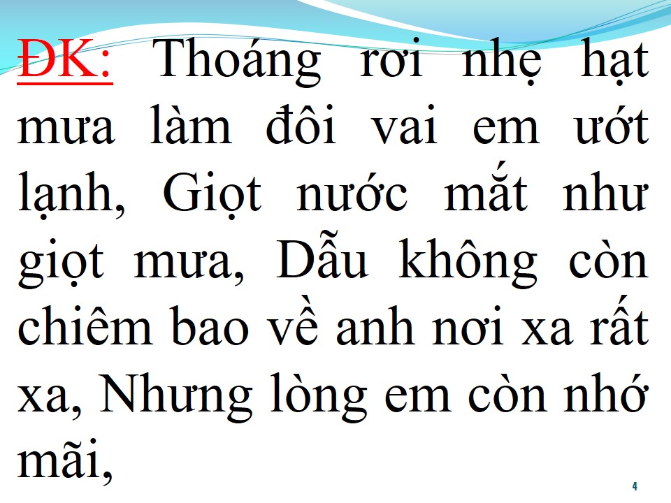 Lời bài hát THÔI ĐỪNG CHIÊM BAO