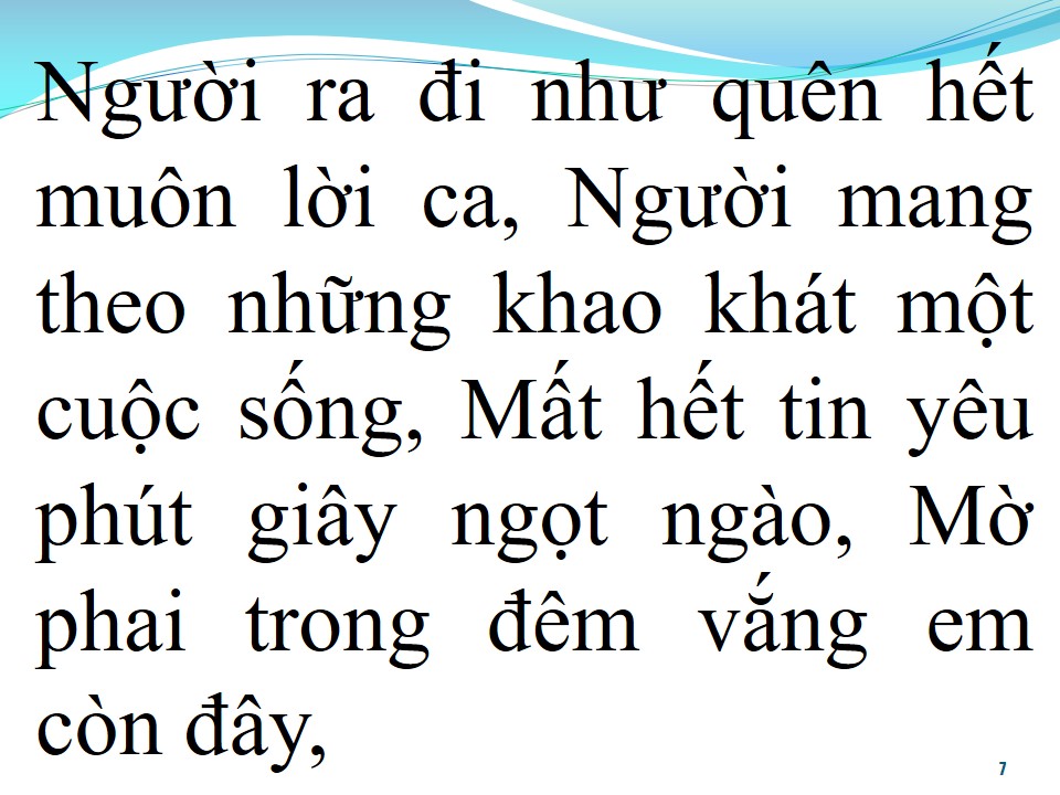 Lời bài hát THÔI ĐỪNG CHIÊM BAO