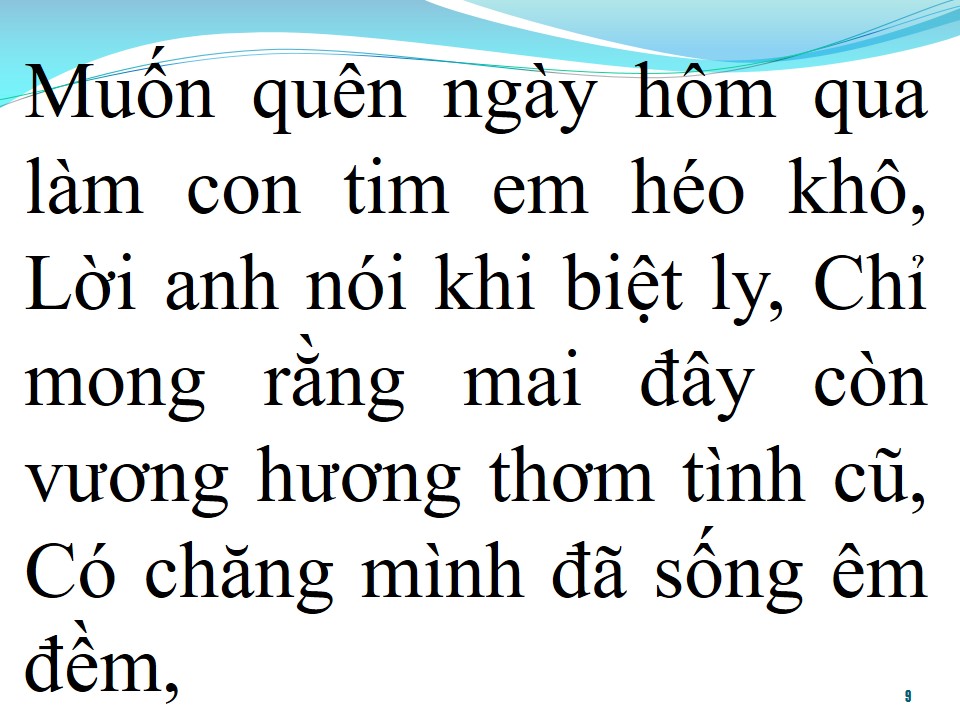 Lời bài hát THÔI ĐỪNG CHIÊM BAO