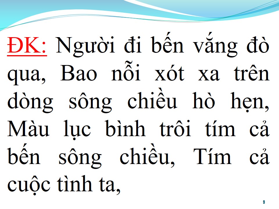 Lời bài hát CHIỀU TÍM BÔNG LỤC BÌNH