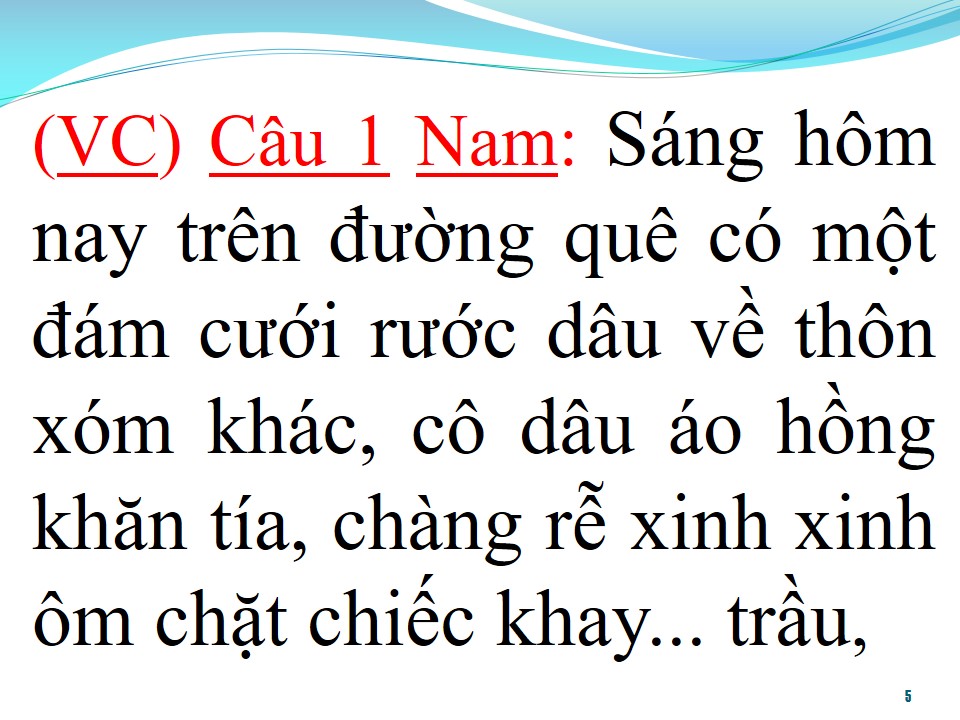 Lời bài hát ĐÁM CƯỚI TRÊN ĐƯỜNG QUÊ (TÂN CỔ)