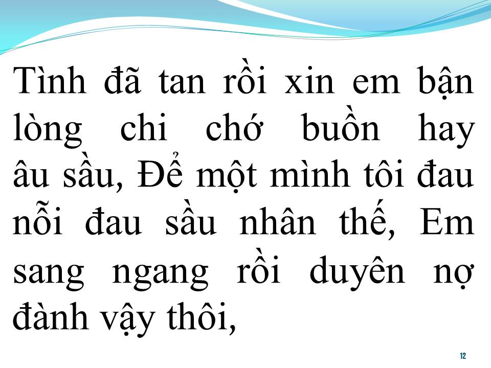 Lời bài hát ĐẮP MỘ TÌNH SẦU