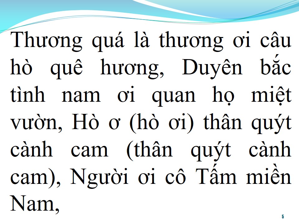 Lời bài hát DUYÊN BẮC TÌNH NAM