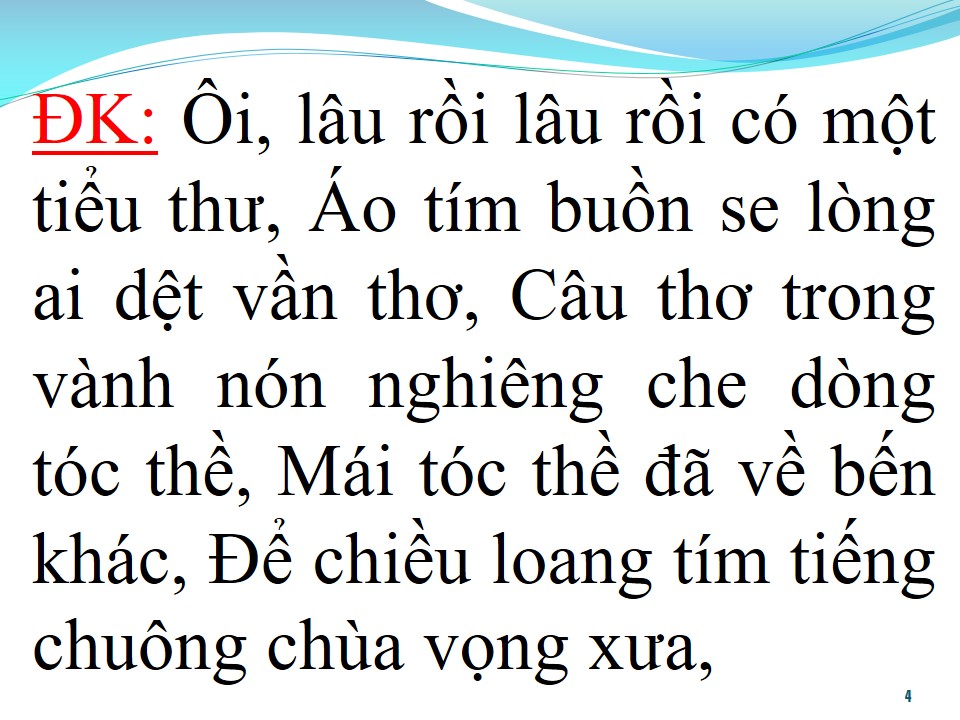 Lời bài hát NHỚ TẦN PHI