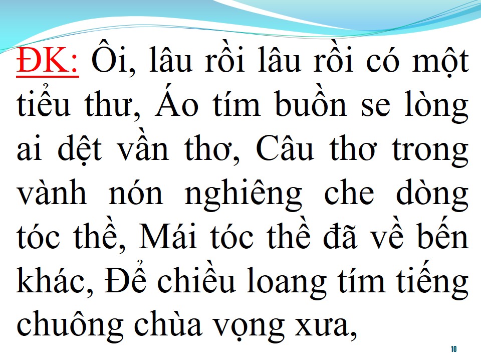 Lời bài hát NHỚ TẦN PHI