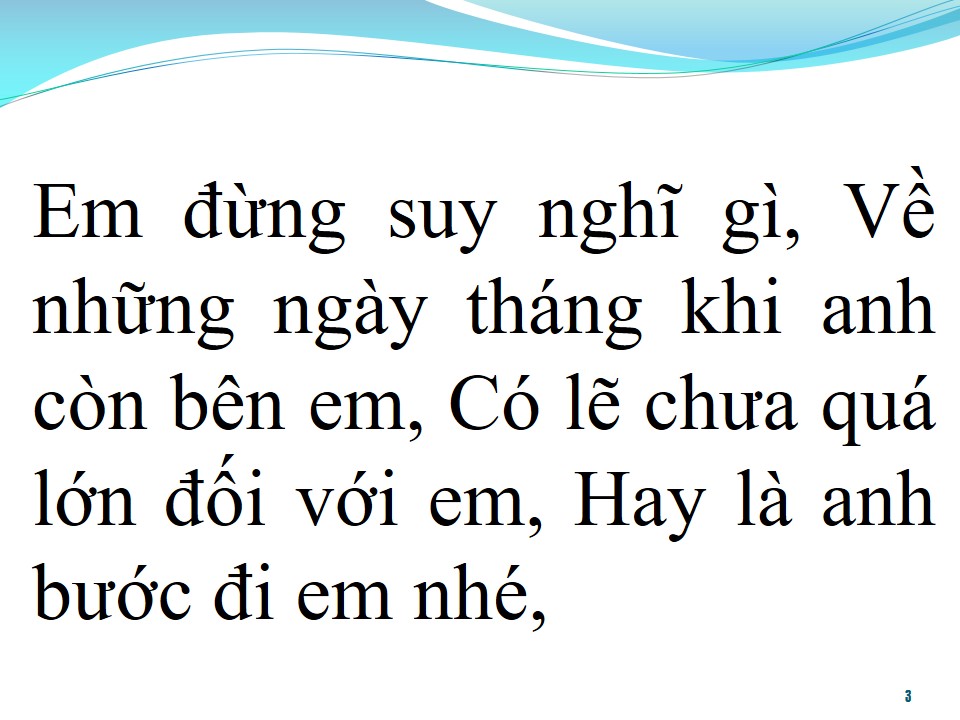 Lời bài hát EM CÓ YÊU ANH KHÔNG