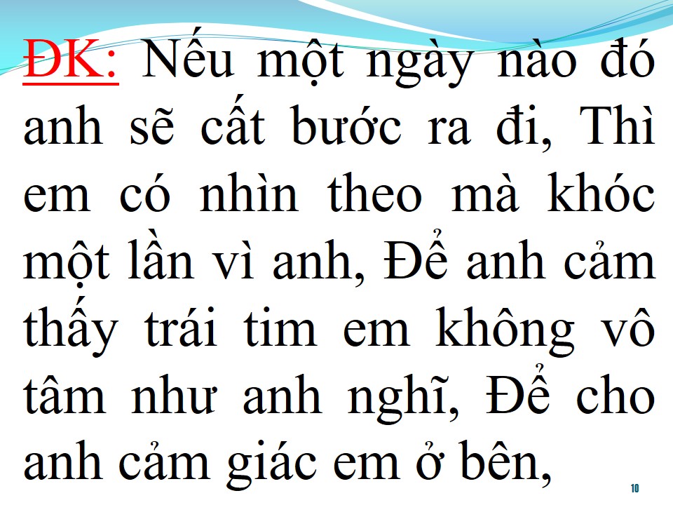 Lời bài hát EM CÓ YÊU ANH KHÔNG