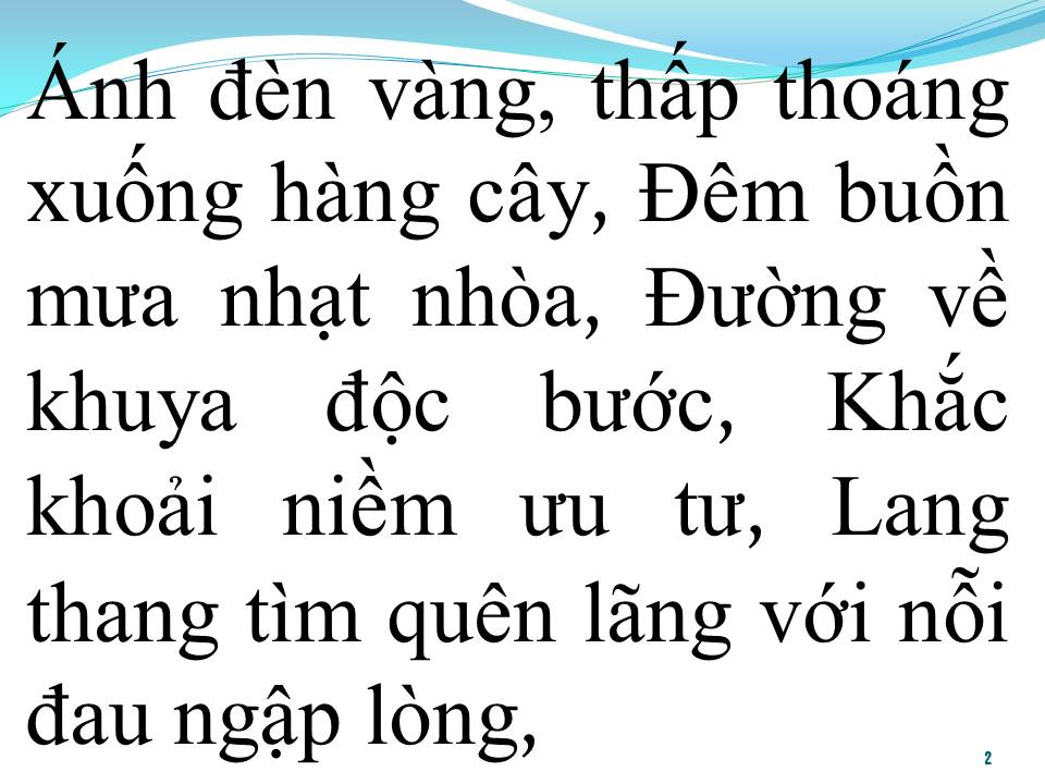Lời bài hát TÂM TƯ SẦU NIỆM