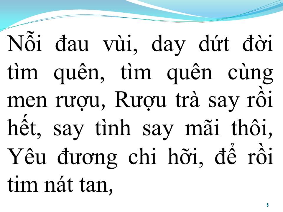 Lời bài hát TÂM TƯ SẦU NIỆM