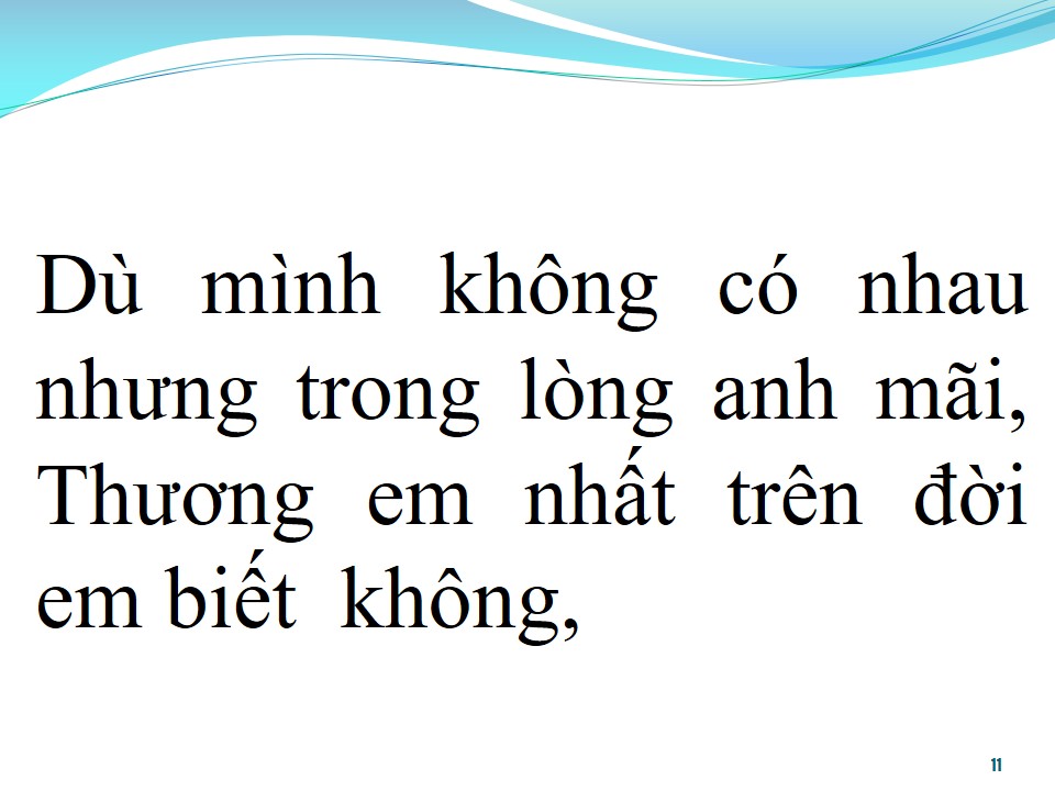 Lời bài hát LỠ YÊU NGƯỜI