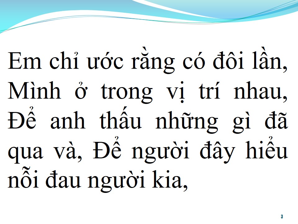 Lời bài hát TẤT CẢ SẼ THAY EM