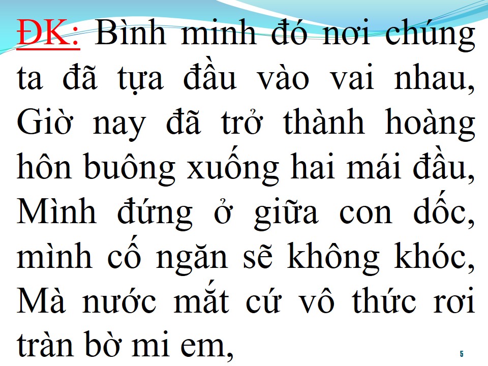 Lời bài hát TẤT CẢ SẼ THAY EM
