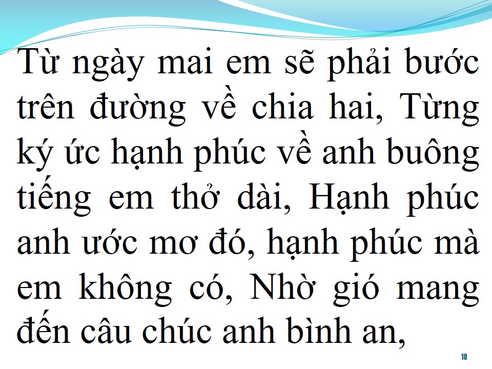 Lời bài hát TẤT CẢ SẼ THAY EM