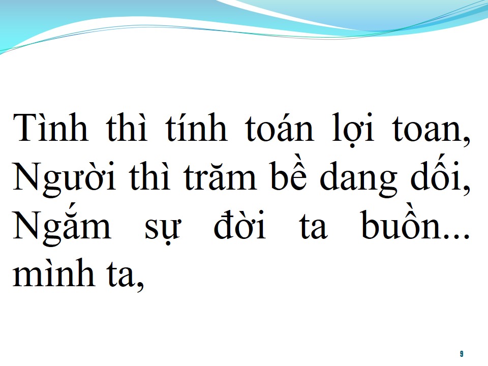 Lời bài hát TÌNH ĐỜI 2