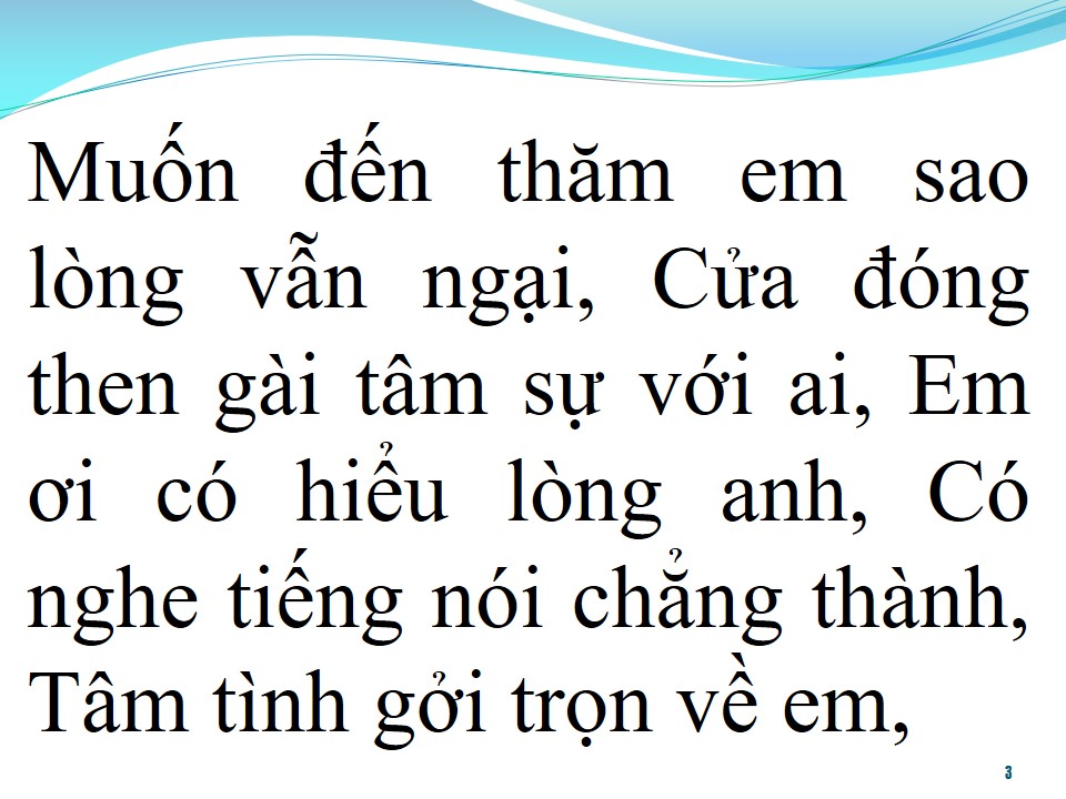 Lời bài hát THƯƠNG TÌNH NHÂN