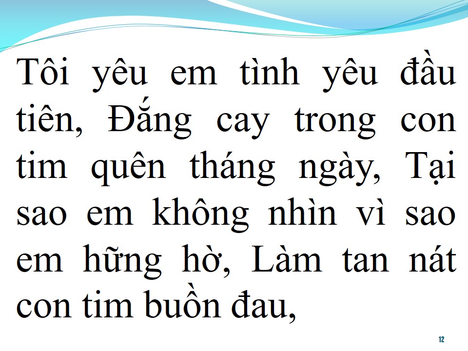 Lời bài hát KHI NÀO EM MỚI BIẾT