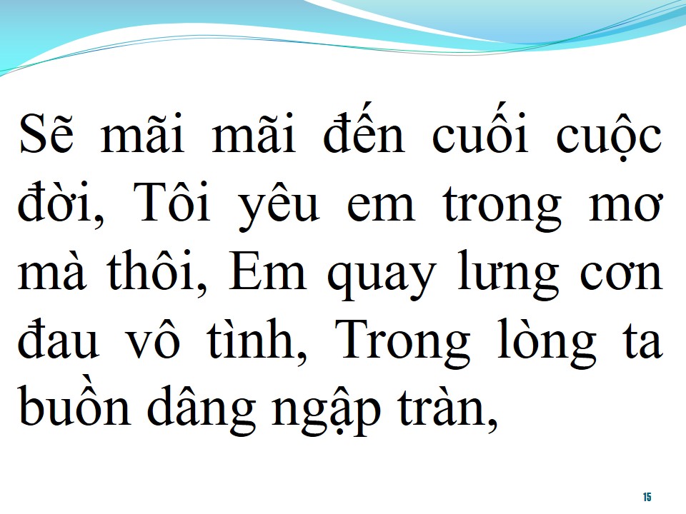Lời bài hát KHI NÀO EM MỚI BIẾT