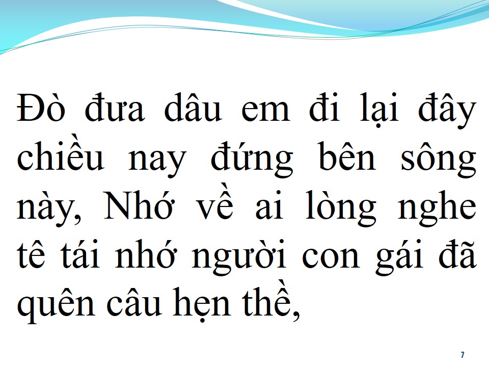 Lời bài hát ĐÒ ĐƯA ĐÂU