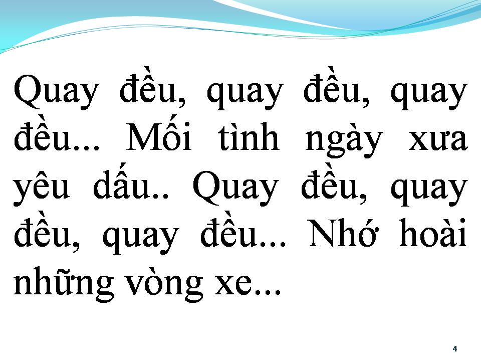 Lời bài hát XE ĐẠP ƠI
