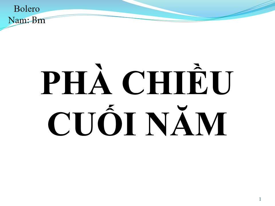 Lời bài hát PHÀ CHIỀU CUỐI NĂM