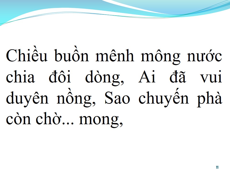Lời bài hát PHÀ CHIỀU CUỐI NĂM