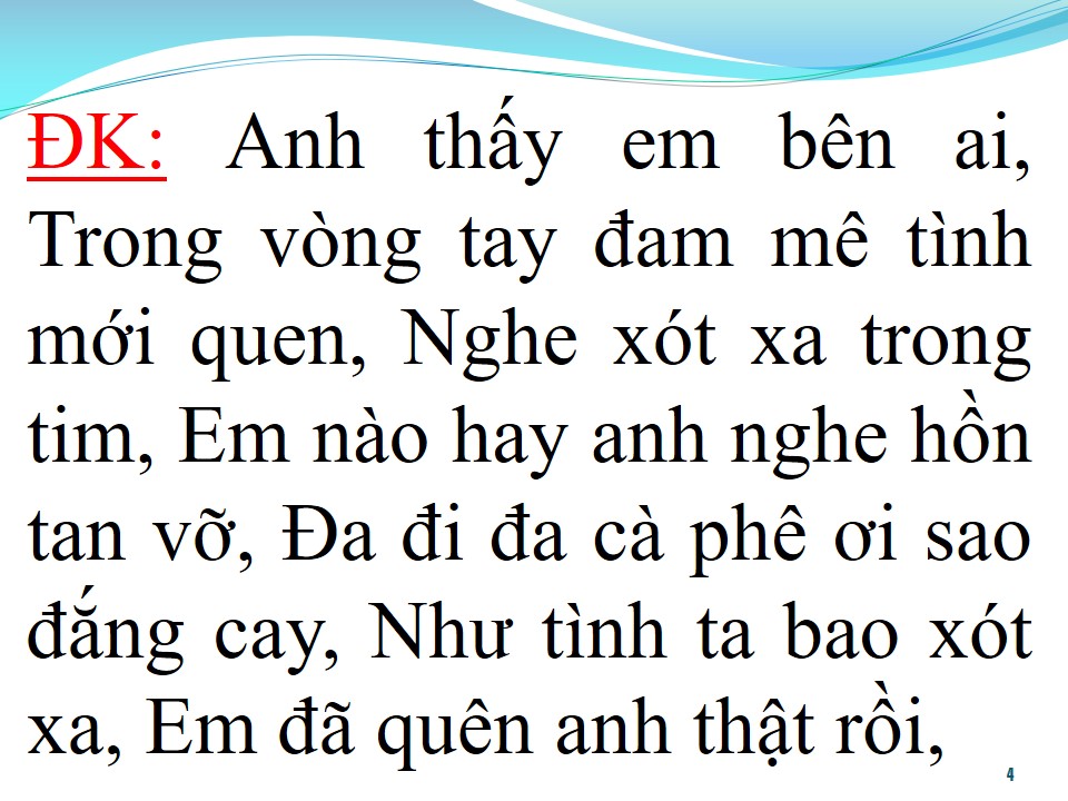 Lời bài hát CHỦ NHẬT TÌNH YÊU