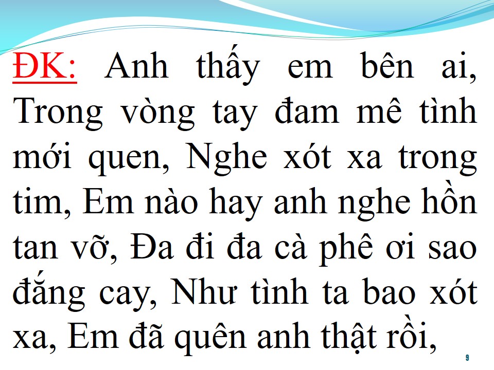 Lời bài hát CHỦ NHẬT TÌNH YÊU