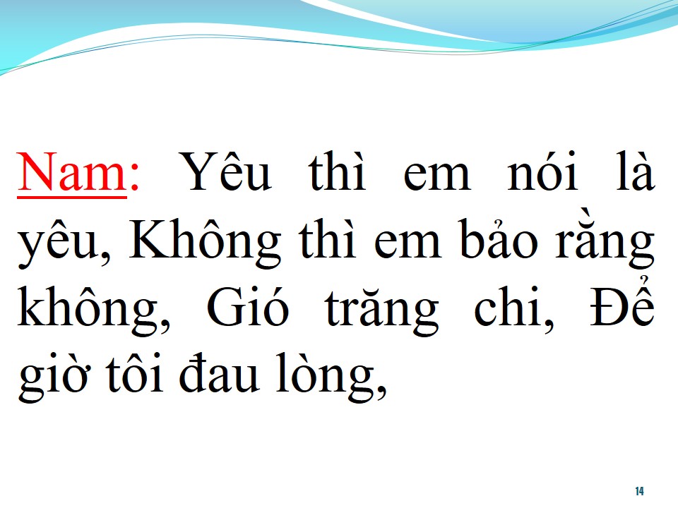Lời bài hát YÊU THẦM (SONG CA)