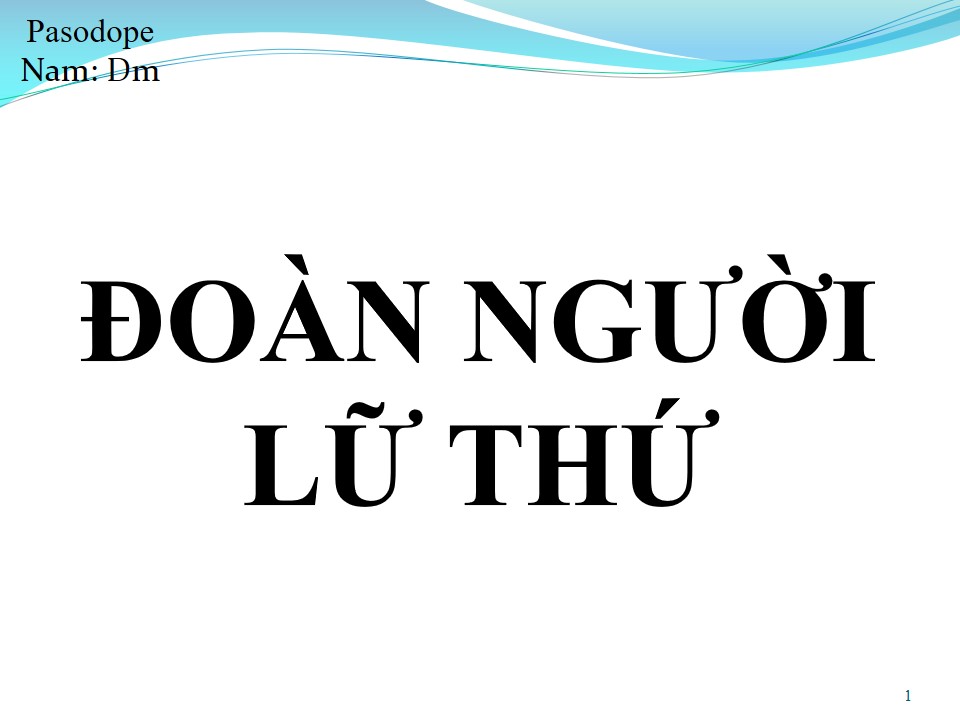 Lời bài hát ĐOÀN NGƯỜI LỮ THỨ