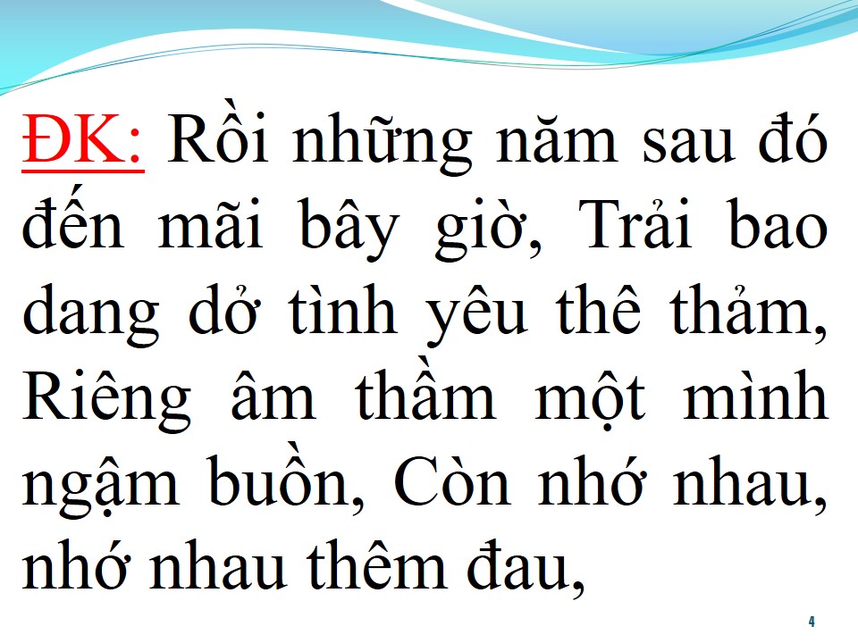 Lời bài hát NGƯỜI GIẢI BÀY TÂM SỰ