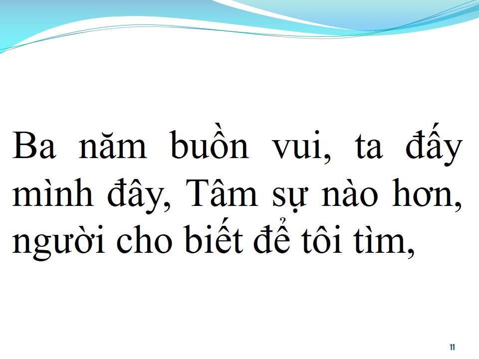 Lời bài hát NGƯỜI GIẢI BÀY TÂM SỰ