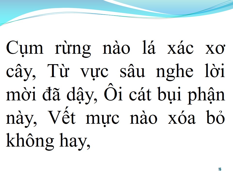 Lời bài hát CÁT BỤI TÌNH XA