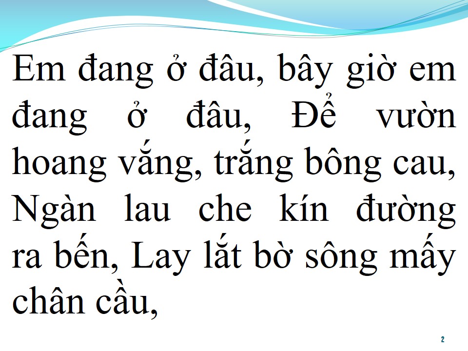 Lời bài hát EM ĐANG Ở ĐÂU
