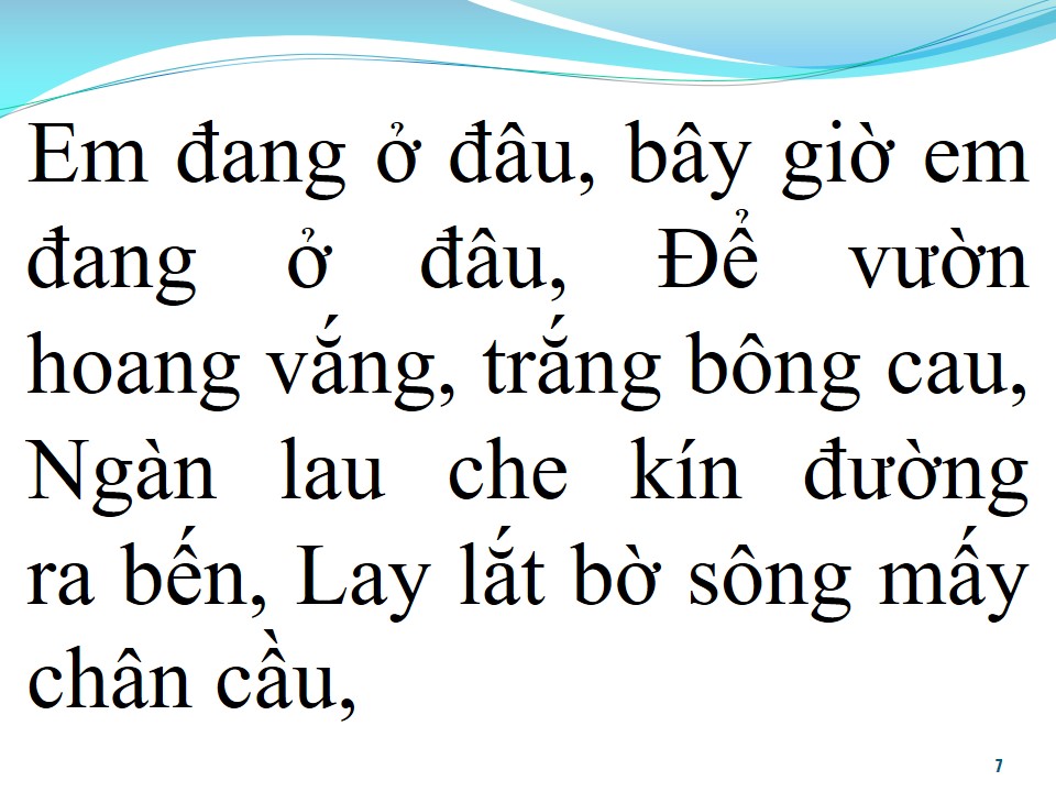 Lời bài hát EM ĐANG Ở ĐÂU