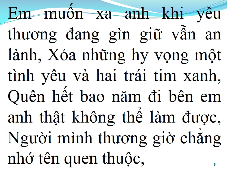 Lời bài hát AI LÀ NGƯỜI THƯƠNG EM