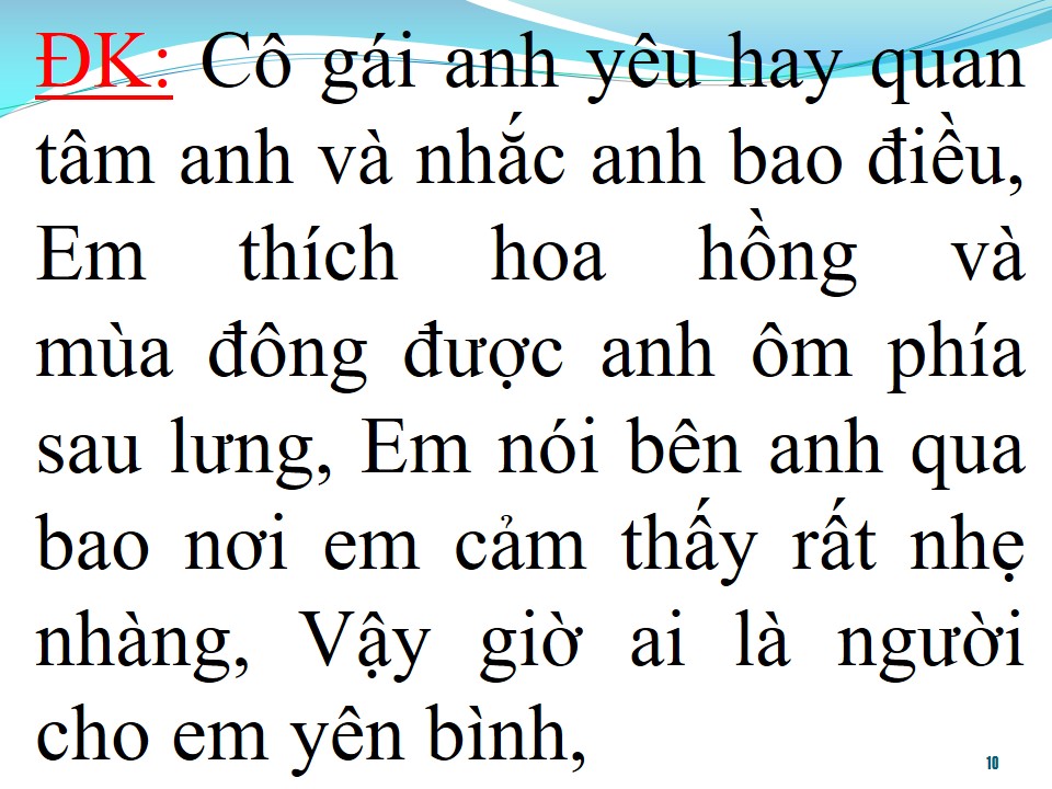 Lời bài hát AI LÀ NGƯỜI THƯƠNG EM