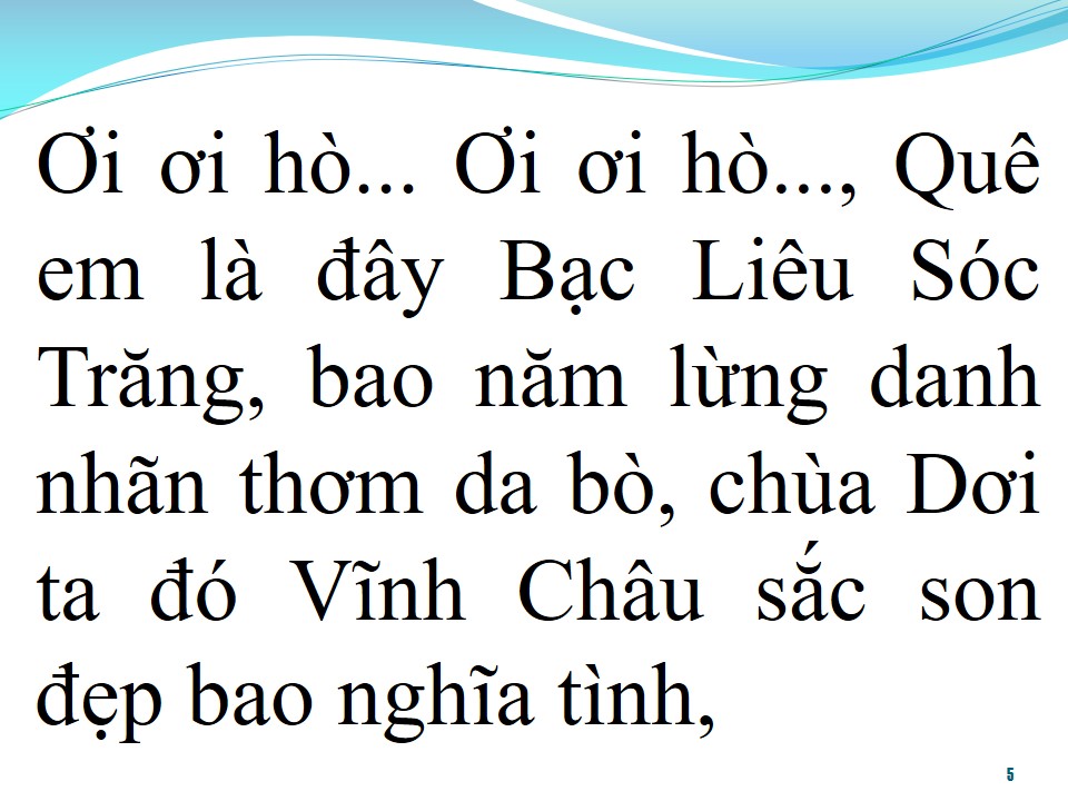 Lời bài hát VỀ QUÊ NỘI