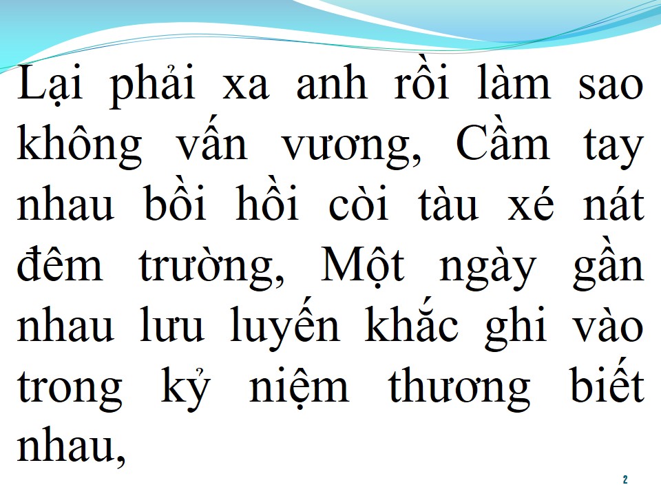 Lời bài hát XA EM RỒI