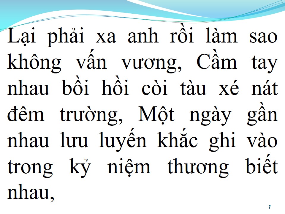 Lời bài hát XA EM RỒI
