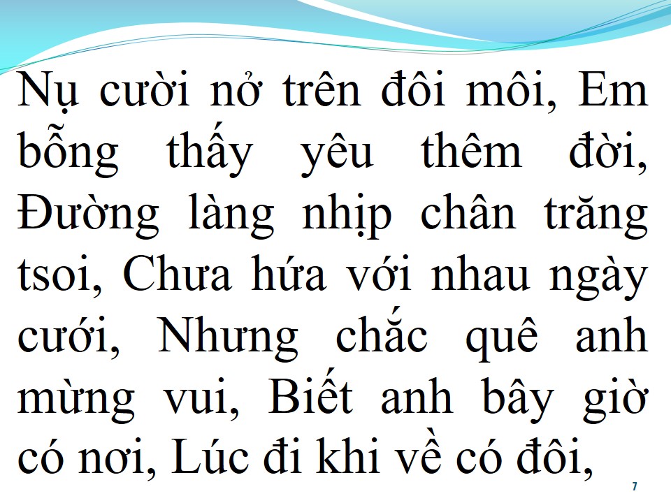 Lời bài hát NGÀY VỀ THĂM QUÊ ANH