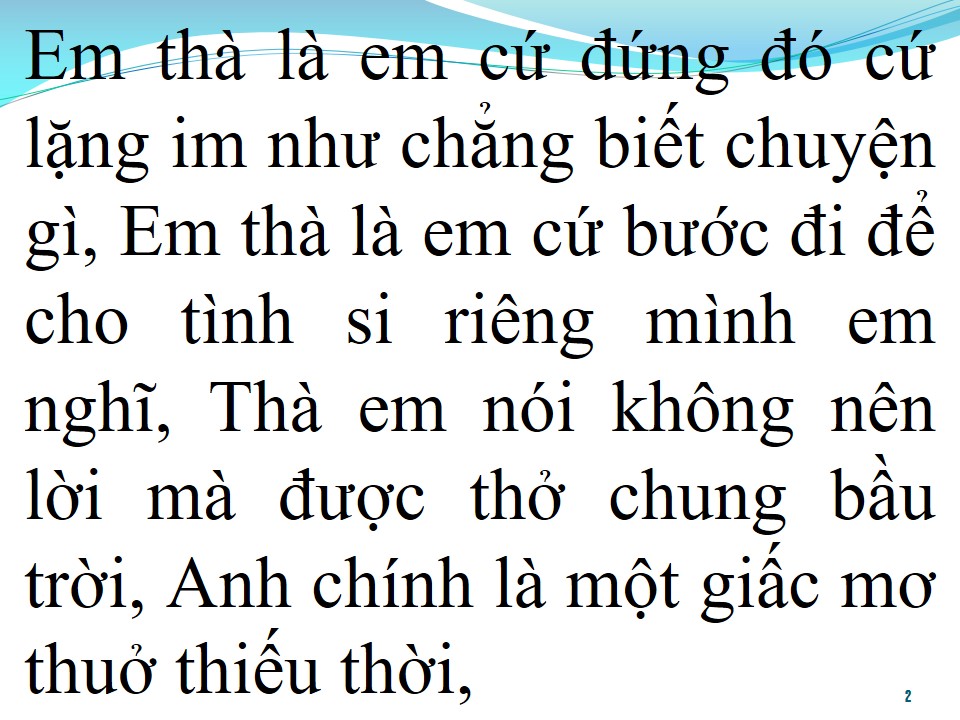 Lời bài hát DÀNH CẢ THANH XUÂN ĐỂ YÊU AI ĐÓ