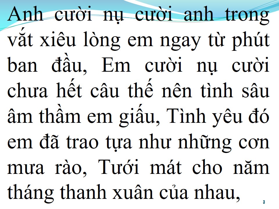 Lời bài hát DÀNH CẢ THANH XUÂN ĐỂ YÊU AI ĐÓ
