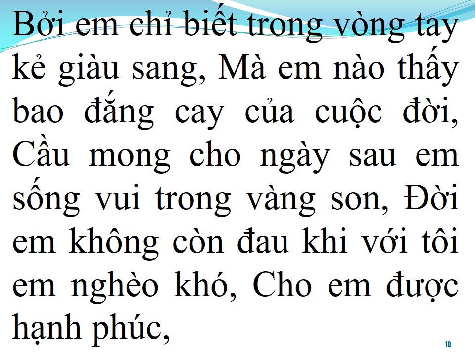 Lời bài hát CẦU MONG EM HẠNH PHÚC