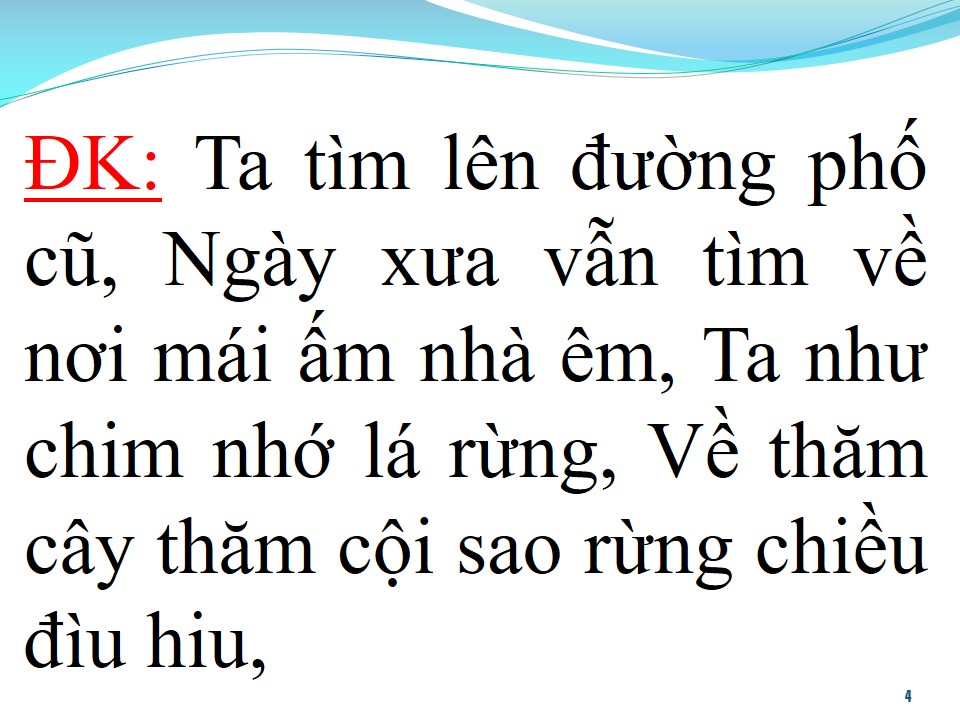 Lời bài hát NGƯỜI ĐÃ QUÊN