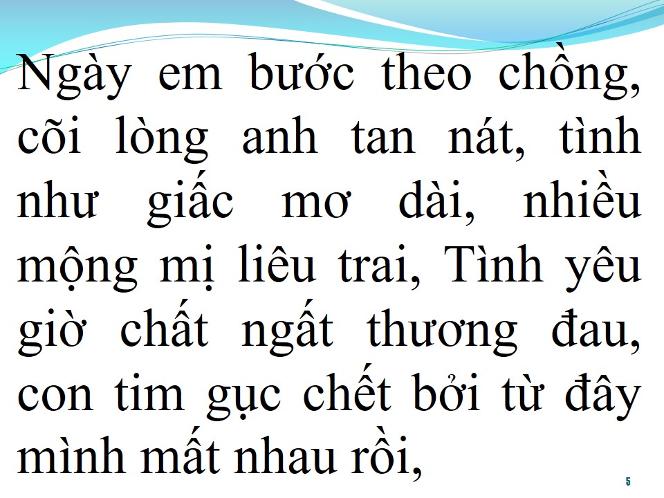 Lời bài hát MÌNH MẤT NHAU RỒI