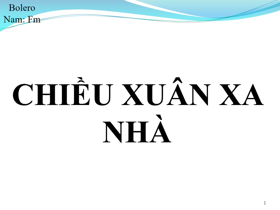 Lời bài hát CHIỀU XUÂN XA NHÀ