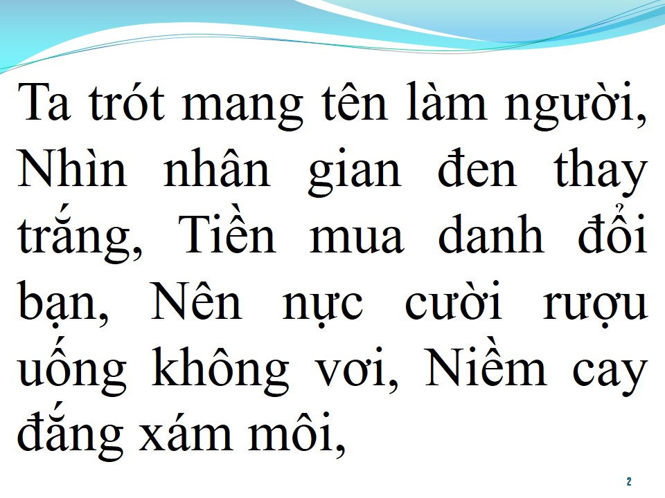 Lời bài hát LỜI NGƯỜI SAY
