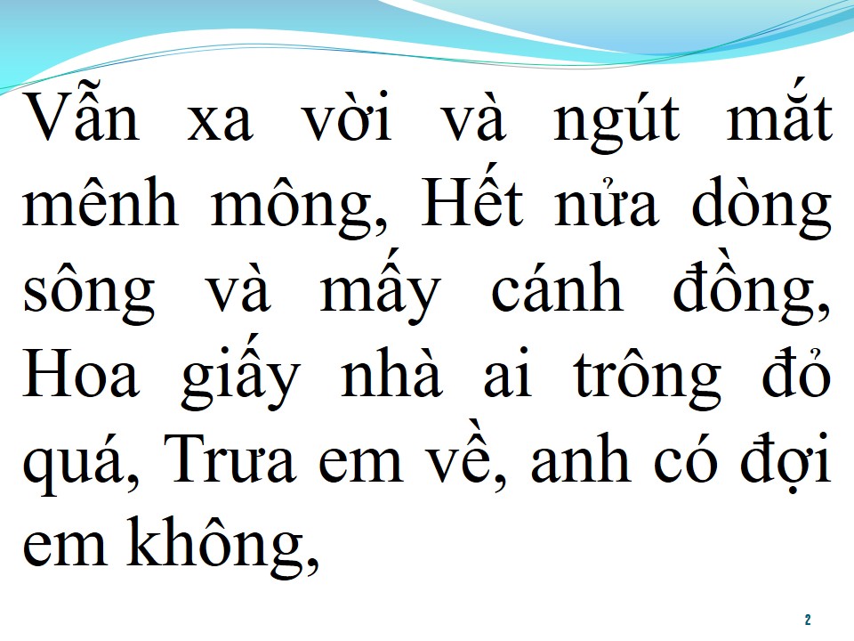 Lời bài hát THÌ THẦM VỚI DÒNG SÔNG