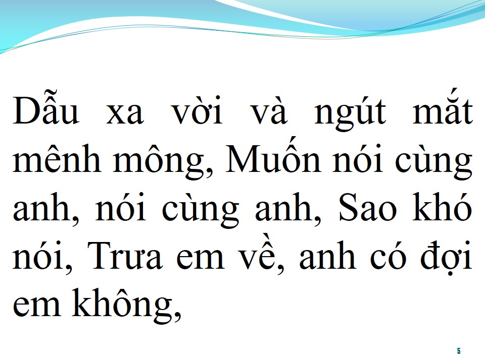Lời bài hát THÌ THẦM VỚI DÒNG SÔNG