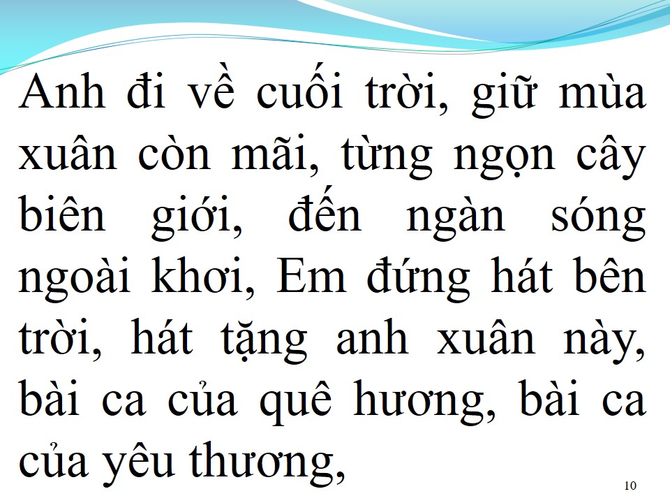 Lời bài hát TÌNH CA MÙA XUÂN (SONG CA)